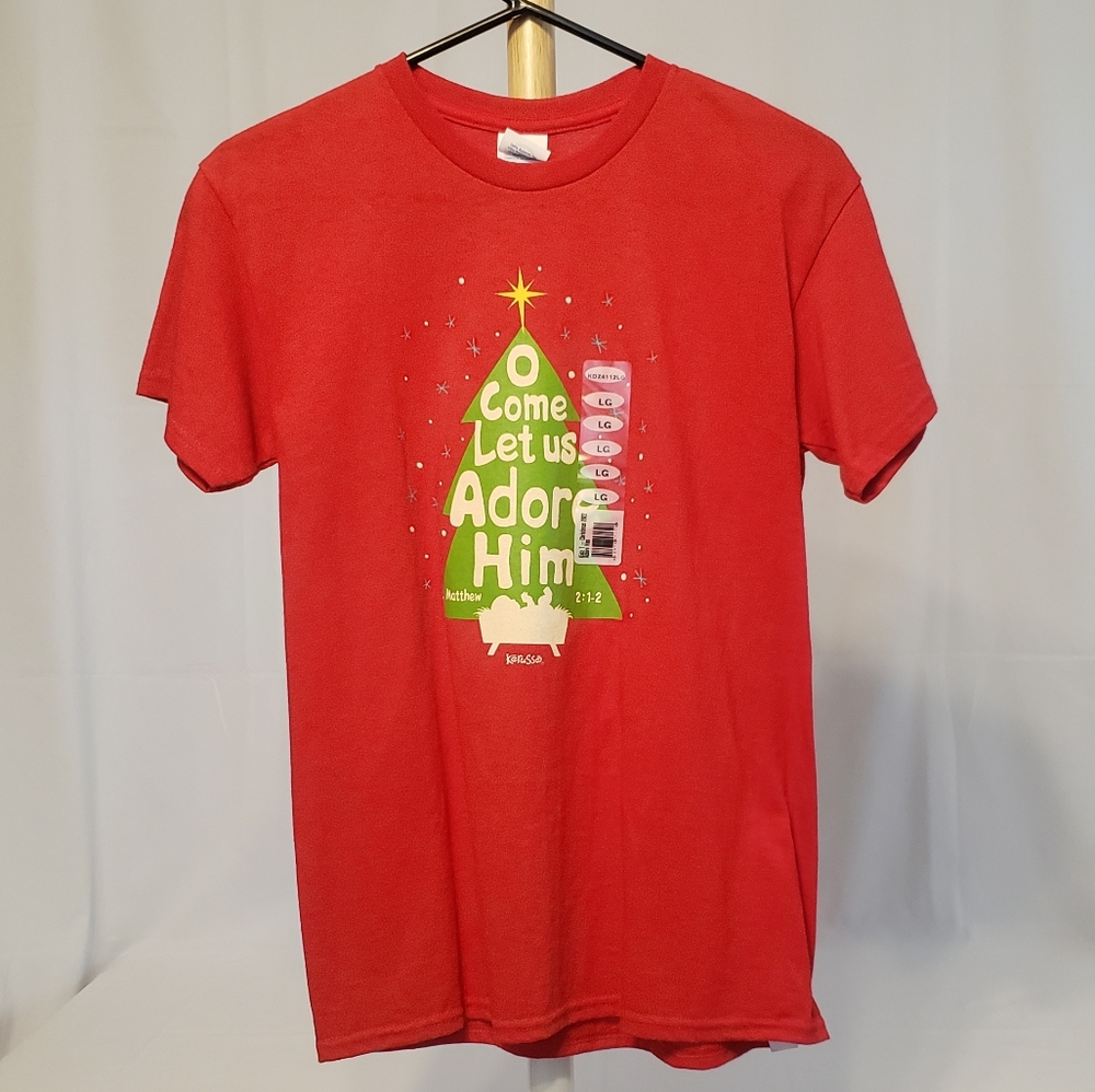 Kerusso Oh Come Let Us Adore Him Matthew 2:1-2 T-shirt